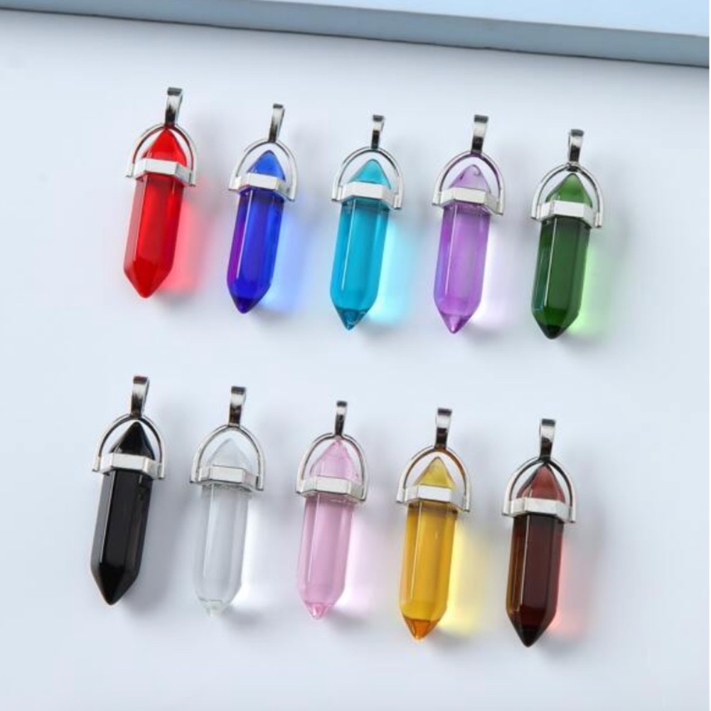 ❤️ FREE Crystal Pendant Stone Hipster Hippie Art Faux Chic Glam Fairy Earring